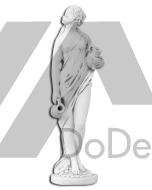 Figure décorative - une femme avec des cruches