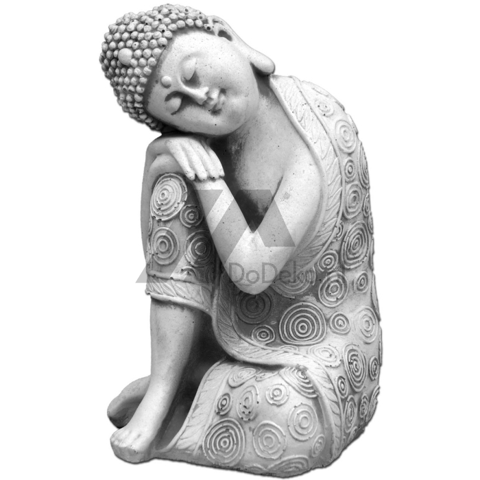 Béton Figurine - Bouddha gauche