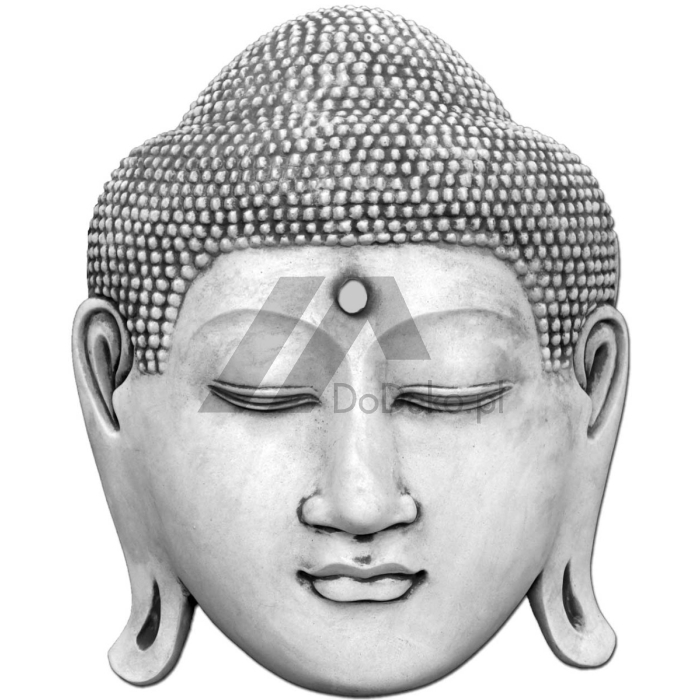 Masque de béton - Bouddha