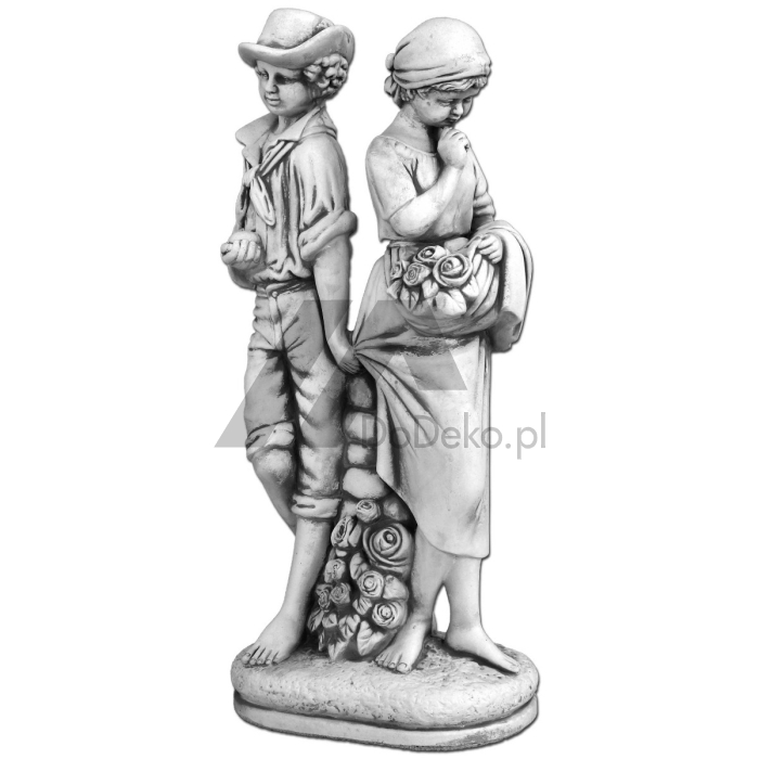 Sculpture décorative - couple amoureux