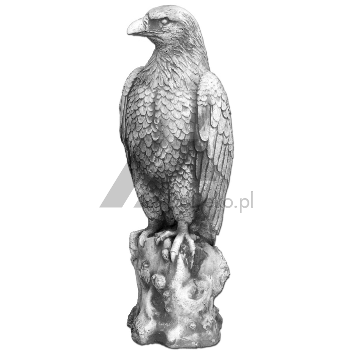 Sculpture décorative - aigle en béton