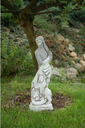 Figurka dekoracyjna z betonu - Hermes
