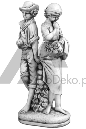 Sculpture décorative - couple amoureux